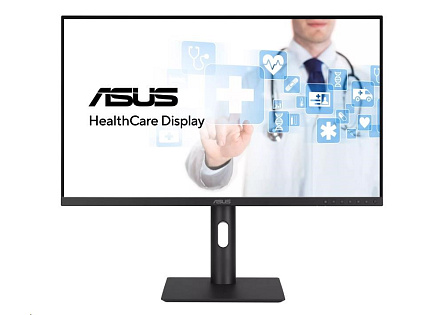 ASUS LCD 27" HA2741A HealthCare Monitor 2560 x 1440 75Hz USB-C, HDMI, DisplayPort Daisy-chain, Ergonomic Stand