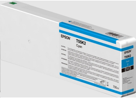 EPSON ink Singlepack Cyan T55K200 UltraChrome HDX/HD 700ml