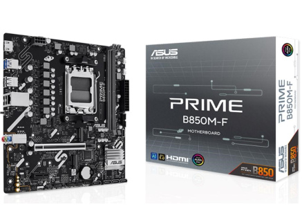 ASUS MB Sc AM5 PRIME B850M-F, AMD B850, 2x DDR5, 1x HDMI, mATX