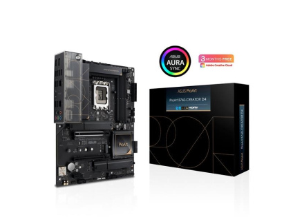 ASUS MB Sc LGA1700 PROART B760-CREATOR D4, Intel B760, 4xDDR4, 1xDP, 1xHDMI
