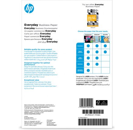 HP e-day Gls LJ A4 120g 150sh FSC Paper