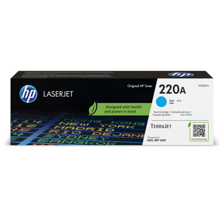 HP 220A Cyan Original LaserJet Toner Cartridge (1,800 pages) HP 220A Cyan Original LaserJet Toner Cartridge (1,800 pages)