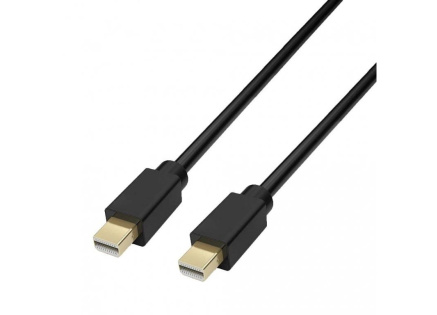 WG Video kabel propojovací DisplayPort Mini (male) to DisplayPort Mini (male) / 1,8m / black WG Video kabel propojovací DisplayPort Mini (male) to DisplayPort Mini (male) / 1,8m / black