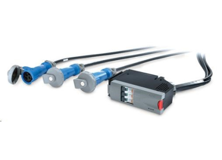 APC IT Power Distribution Module 3x1 Pole 3 Wire 32A 3xIEC309 300cm, 360cm, 420cm