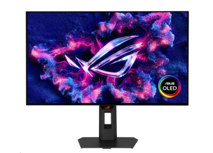 ASUS LCD 27" XG27AQDMGR, 1440p TrueBlack Glossy™ OLED, 240 Hz, 0.03 ms, Neo Proximity Sensor, ASUS OLED Care Pro, ELMB,