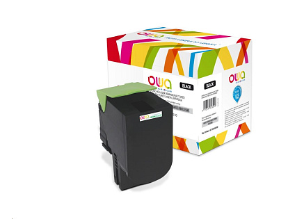 OWA Armor toner pro LEXMARK CX310, 410, 510, 2500 Stran, 80C2SK0, černá/black OWA Armor toner pro LEXMARK CX310, 410, 510, 2500 Stran, 80C2SK0, černá/black