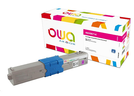 ARMOR toner pro Oki C332, MC363 (46508714), červená/magenta, 1500 str