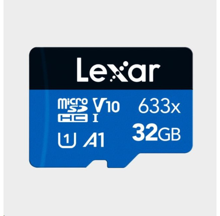 Lexar 633X microSDHC/SDXC no adapter (V10) R100 32GB