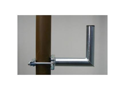 Držák antény na stožár, galvanický zinek, délka 20cm