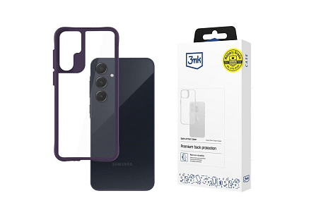 3mk ochranný kryt Satin Armor Case+ Purple pro Samsung Galaxy A55 5G