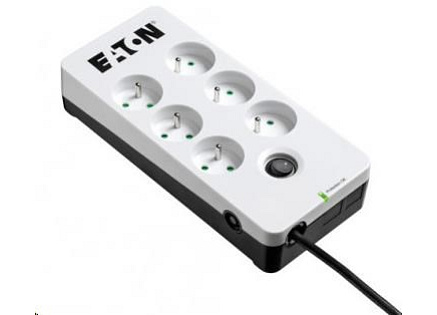 Eaton Protection Box 6 FR, přepěťová ochrana, 6 zásuvek, 1m