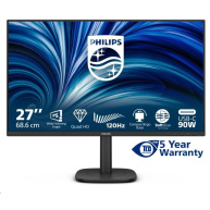 Philips MT 27" 27B2U3601 - 2560x1440,IPS,120Hz,HDMI,DP,USBhub,USB-C,RJ45,Repro,Pivot
