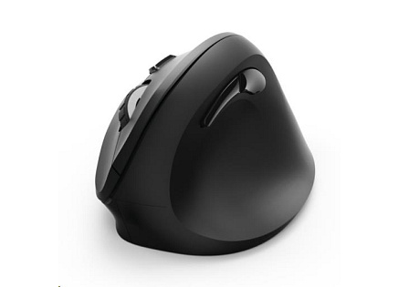 Hama vertikální ergonomická bezdrátová myš EMW-500, 6 tlačítek, černá