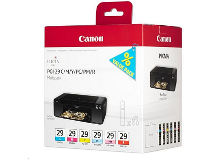 Canon CARTRIDGE PGI-29 CMY/PC/PM/R MULTI-PACK pro PIXMA PRO 1 (400 str.)