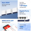MERCUSYS Halo H50G(3-pack) Aginet WiFi5 Mesh (AC1900,2,4GHz/5GHz,3xGbELAN/WAN)