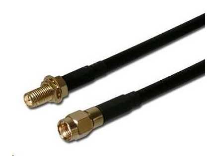 Koaxiální WLAN Antenní prodlužovací SMA male reverse - SMA female reverse ,1m Koaxiální WLAN Antenní prodlužovací SMA male reverse - SMA female reverse ,1m