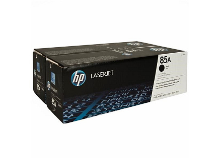 HP 85A Black 2-pack LJ Toner Cart, 2 x 1 600 str, CE285AD