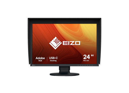 EIZO MT 24" CG2400S ColorEdge, IPS, 1920x1200, 400nit, 1800:1, 10ms, USB-C, DisplayPort, DVI-D, HDMI, autokalibrace EIZO MT 24" CG2400S ColorEdge, IPS, 1920x1200, 400nit, 1800:1, 10ms, USB-C, DisplayPort, DVI-D, HDMI, autokalibrace