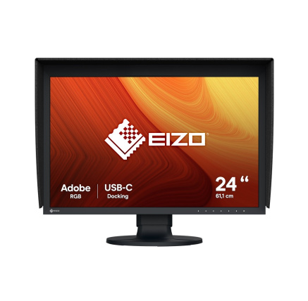 EIZO MT 24" CG2400S ColorEdge, IPS, 1920x1200, 400nit, 1800:1, 10ms, USB-C, DisplayPort, DVI-D, HDMI, autokalibrace EIZO MT 24" CG2400S ColorEdge, IPS, 1920x1200, 400nit, 1800:1, 10ms, USB-C, DisplayPort, DVI-D, HDMI, autokalibrace