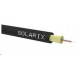 DROP1000 kabel Solarix, 2vl 9/125, 3,5mm, LSOH, černý, cívka 500m SXKO-DROP-2-OS-LSOH