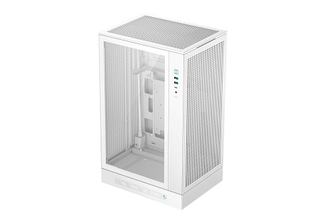 DEEPCOOL Case CH270 PLUS, mATX, Průhledná bočnice, bílá DEEPCOOL Case CH270 PLUS, mATX, Průhledná bočnice, bílá