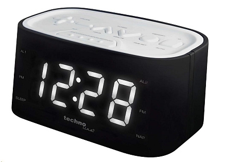 TechnoLine WT 465W - digitální budík s radiopřijímačem TechnoLine WT 465W - digitální budík s radiopřijímačem