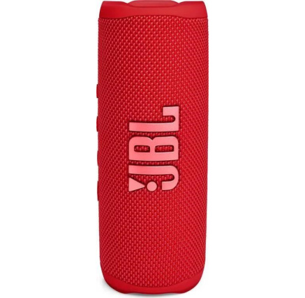 JBL Flip 6 Red přenosný vodotěsný Bluetooth reproduktor, IP67, 12 hodin přehrávání, ochrana USB nabíjení, červená