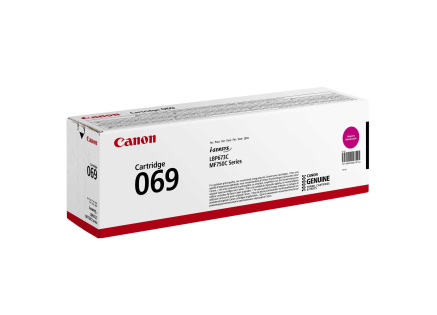 Canon TONER CRG 069 M purpurová pro LBP673Cdw, MF752Cdw, MF754Cdw, MF752Cdw II a MF754Cdw II (1 900 str.)
