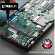 Kingston SSD 1TB (1024GB) KC3000 M.2 2280 NVMe™ PCIe Gen 4 (R 7000MB/s; W 6000MB/s)