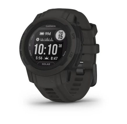 Garmin GPS sportovní hodinky Instinct 2S Solar, Graphite, EU