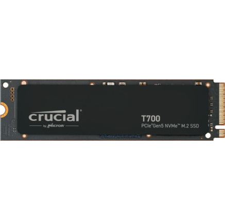 CRUCIAL SSD 4TB T700, M.2 2280, PCIe Gen5x4, R:12400/W:11800MB/s CRUCIAL SSD 4TB T700, M.2 2280, PCIe Gen5x4, R:12400/W:11800MB/s