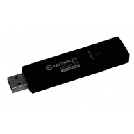 Kingston Flash Disk IronKey 32GB D300S AES 256 XTS Encrypted Managed USB Drive