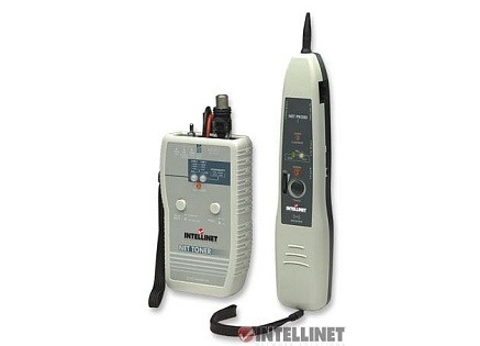 Intellinet Cable Tester, Net Toner and Probe Kit, Tone Generator, RJ45, RJ12 Intellinet Cable Tester, Net Toner and Probe Kit, Tone Generator, RJ45, RJ12
