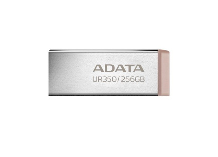 ADATA Flash Disk 256GB UR350, USB 3.2, stříbrno-hnědá ADATA Flash Disk 256GB UR350, USB 3.2, stříbrno-hnědá