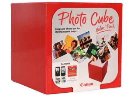 Canon CARTRIDGE  PG-560/CL-561 + fotopapír multipack pro Pixma TS5350, TS5351, TS5352, TS5353, TS7450, TS7451 (360 str.)