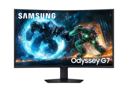 SAMSUNG MT LED LCD Monitor 37" (G75F) - Prohnutý, VA, 4K UHD, 1ms, 165hz, DP, HDMI