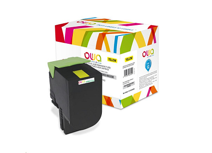 OWA Armor toner pro LEXMARK CX310, 410, 510, 2000 Stran, 80C2SY0, žlutá/yellow OWA Armor toner pro LEXMARK CX310, 410, 510, 2000 Stran, 80C2SY0, žlutá/yellow