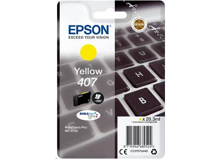 EPSON Ink bar WF-4745 Series Ink Cartridge "Klávesnice" L Yellow (1900 str.) (20,3 ml)
