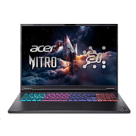 ACER NTB Nitro 18 AI (AN18-61-R39R),R AI 9 365,18"WQXGA,32GB,1TB SSD,RTX 5070 Ti,Linux,Black