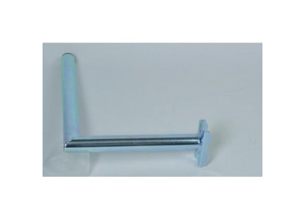 Držák antény na stožár, galvanický zinek, délka 35cm, výška 50cm