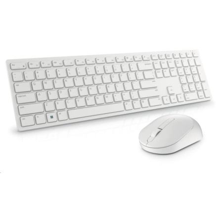 DELL Pro Wireless Keyboard and Mouse - KM5221W - Hungarian (QWERTZ) - White