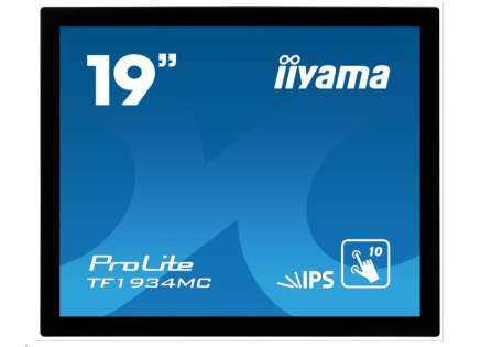 iiyama ProLite TF1934MC-B7X, 48.3 cm (19''), Projected Capacitive, 10 TP, black