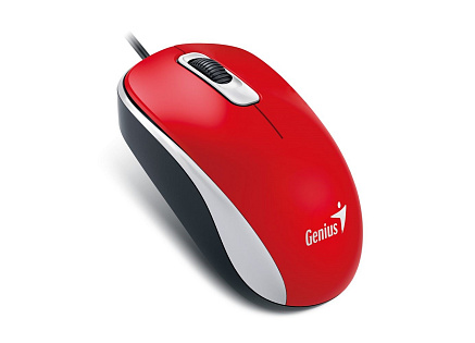 GENIUS myš DX-110, drátová, 1000 dpi, USB, červená GENIUS myš DX-110, drátová, 1000 dpi, USB, červená