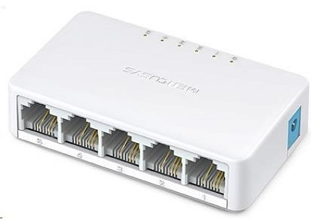 MERCUSYS switch MS105 (5x100Mb/s, fanless)