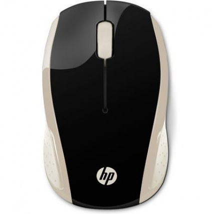 HP myš - 200 Mouse, Wireless, Silk Gold