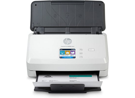 HP ScanJet Pro N4000 snw1 Sheet-Feed Scanner (A4, 600 dpi, USB 3.0, Ethernet, Wi-Fi, ADF, Duplex)