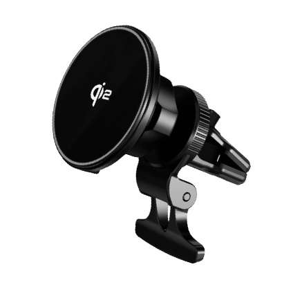 WG - Nabíječka do auta WG 40, bezdrátová 15W s Qi2, pro iPhony podporující MagSafe, černá WG - Nabíječka do auta WG 40, bezdrátová 15W s Qi2, pro iPhony podporující MagSafe, černá