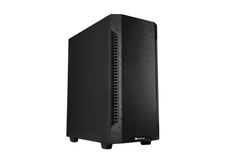 CHIEFTEC skříň AS-01B-OP, mini-ITX, Black, bez zdroje