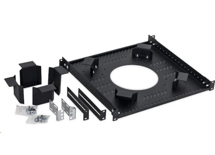 TRITON Držák rezervy kabelů, černý