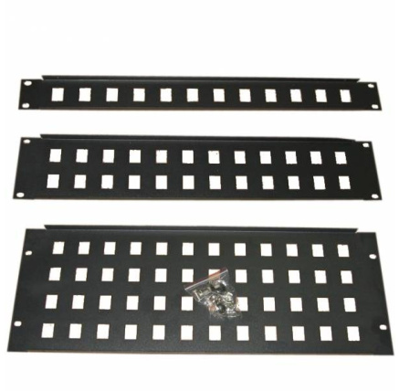 EUROCASE síťový panel 4U 48 port neosazený GA-28-4U, pro rozvaděče